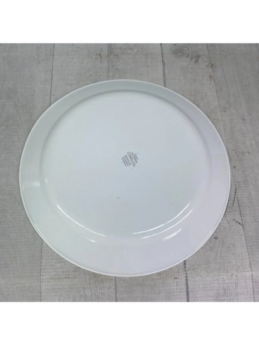 Corelle APPLE HARVEST Break Chip Resistant Green Woven Band Dinner Plates Set 4